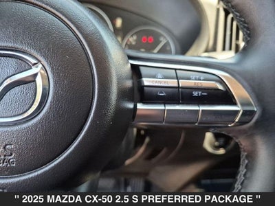 2025 Mazda MAZDA CX-50 2.5 S Preferred Package