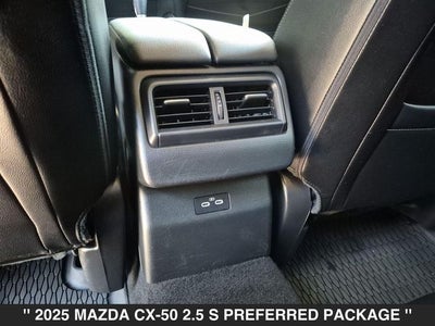 2025 Mazda MAZDA CX-50 2.5 S Preferred Package
