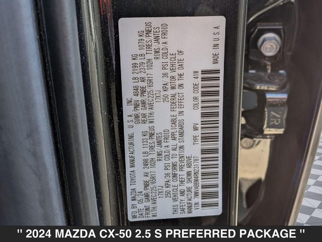 2024 Mazda CX-50 2.5 S Preferred Package