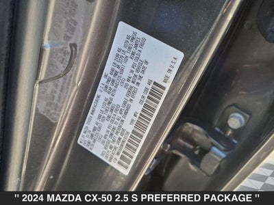 2024 Mazda CX-50 2.5 S Preferred Package