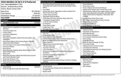 2024 Mazda CX-50 2.5 S Preferred Package