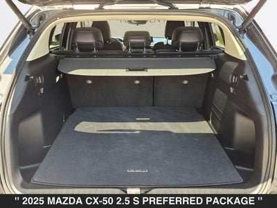2025 Mazda MAZDA CX-50 2.5 S Preferred Package