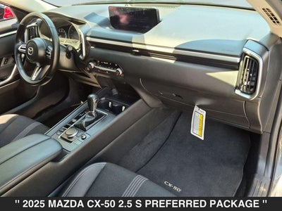 2025 Mazda MAZDA CX-50 2.5 S Preferred Package