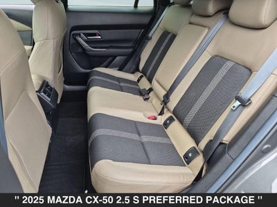 2025 Mazda CX-50 2.5 S Preferred Package