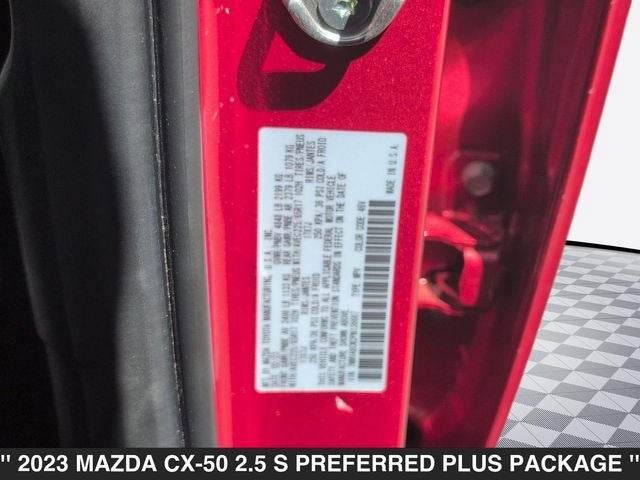 2023 Mazda CX-50 2.5 S Preferred Plus Package