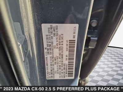 2023 Mazda CX-50 2.5 S Preferred Plus Package