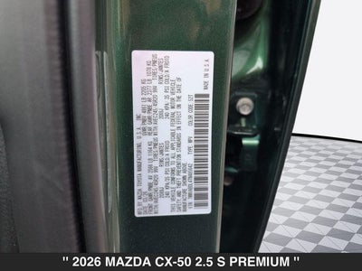 2026 Mazda CX-50 2.5 S Premium