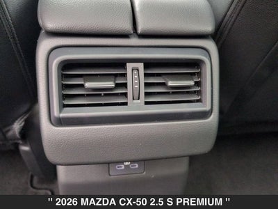 2026 Mazda CX-50 2.5 S Premium AWD