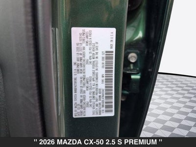 2026 Mazda CX-50 2.5 S Premium AWD