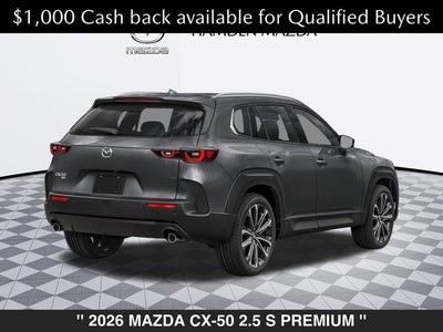 2026 Mazda CX-50 2.5 S Premium AWD