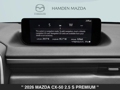 2026 Mazda CX-50 2.5 S Premium AWD
