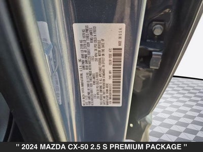 2024 Mazda CX-50 2.5 S Premium Package