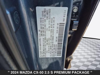 2024 Mazda CX-50 2.5 S Premium Package
