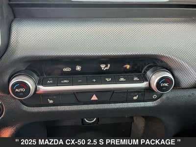 2025 Mazda CX-50 2.5 S Premium Package