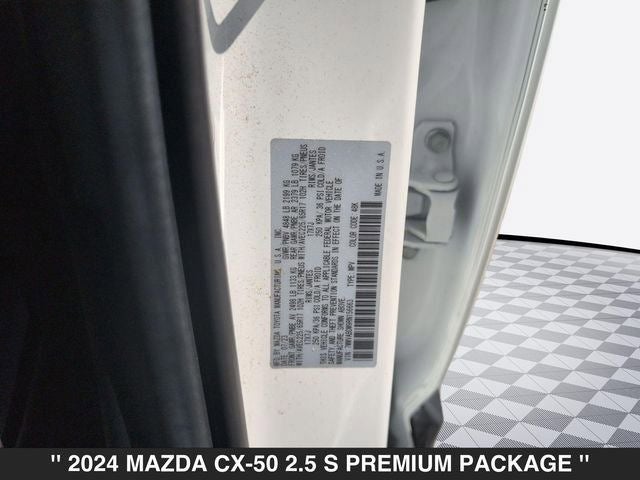2024 Mazda CX-50 2.5 S Premium Package