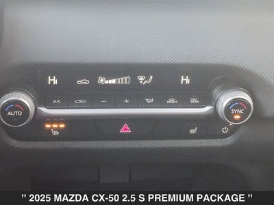 2025 Mazda CX-50 2.5 S Premium Package