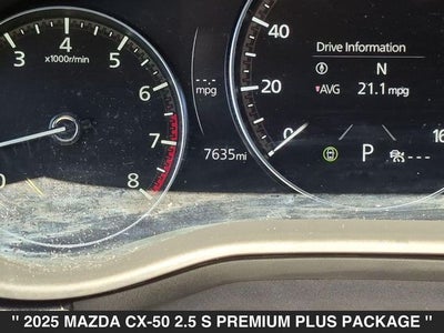 2025 Mazda CX-50 2.5 S Premium Plus Package