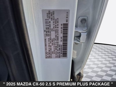 2025 Mazda CX-50 2.5 S Premium Plus Package