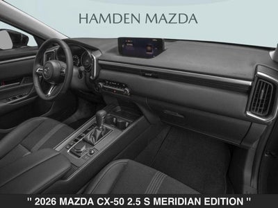 2026 Mazda CX-50 2.5 S Meridian Edition AWD