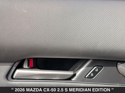 2026 Mazda CX-50 2.5 S Meridian Edition