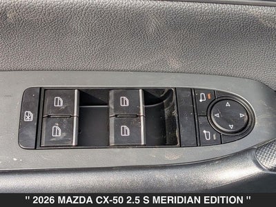 2026 Mazda CX-50 2.5 S Meridian Edition