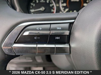 2026 Mazda CX-50 2.5 S Meridian Edition
