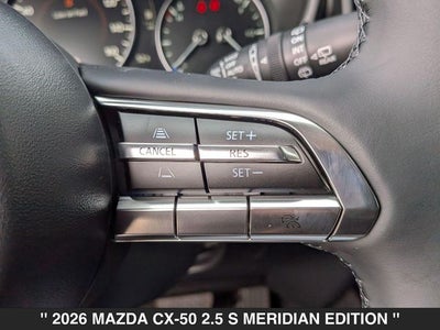 2026 Mazda CX-50 2.5 S Meridian Edition