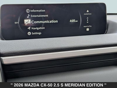 2026 Mazda CX-50 2.5 S Meridian Edition