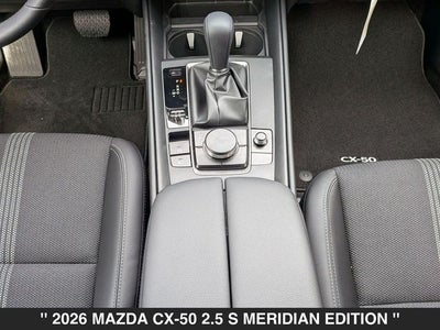 2026 Mazda CX-50 2.5 S Meridian Edition
