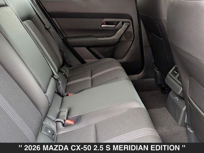 2026 Mazda CX-50 2.5 S Meridian Edition