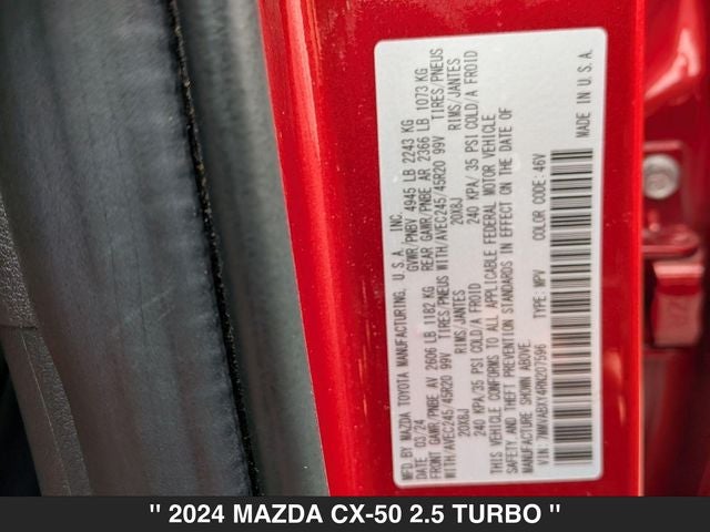 2024 Mazda CX-50 2.5 Turbo