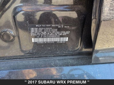 2017 Subaru WRX Premium