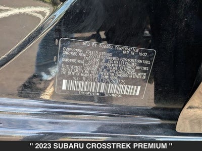 2023 Subaru Crosstrek Premium