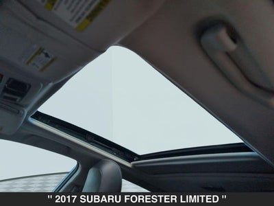 2017 Subaru Forester 2.5i Limited