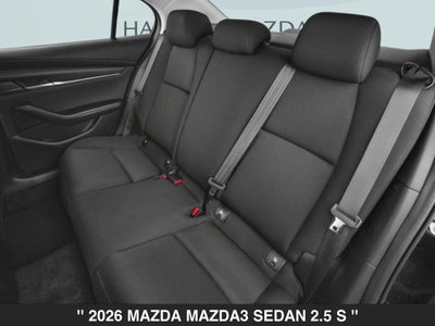 2026 Mazda Mazda3 Sedan 2.5 S