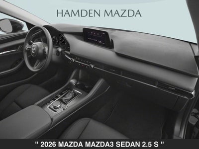 2026 Mazda Mazda3 Sedan 2.5 S