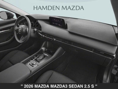 2026 Mazda Mazda3 Sedan 2.5 S