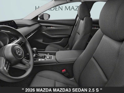 2026 Mazda Mazda3 Sedan 2.5 S