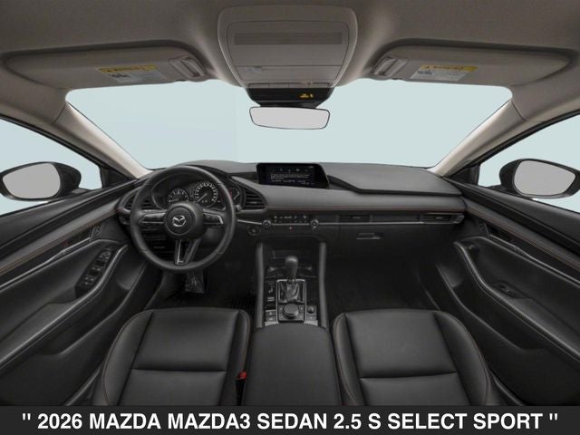 2026 Mazda Mazda3 Sedan 2.5 S Select Sport