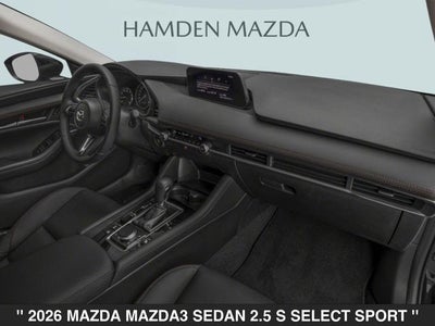 2026 Mazda Mazda3 Sedan 2.5 S Select Sport