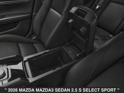 2026 Mazda Mazda3 Sedan 2.5 S Select Sport