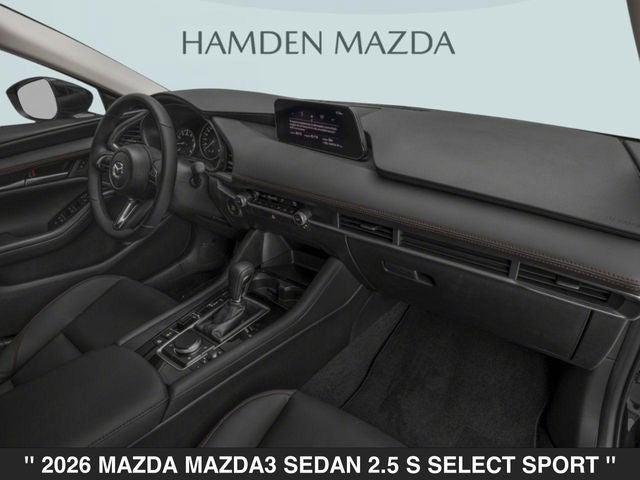 2026 Mazda Mazda3 Sedan 2.5 S Select Sport