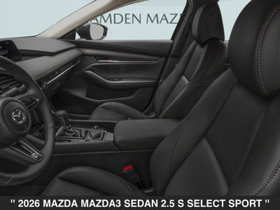 2026 Mazda Mazda3 Sedan 2.5 S Select Sport