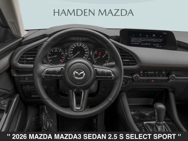 2026 Mazda Mazda3 Sedan 2.5 S Select Sport