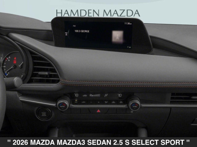 2026 Mazda Mazda3 Sedan 2.5 S Select Sport