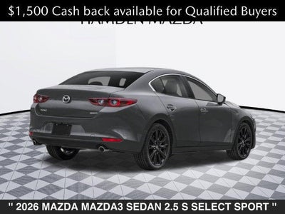 2026 Mazda Mazda3 Sedan 2.5 S Select Sport