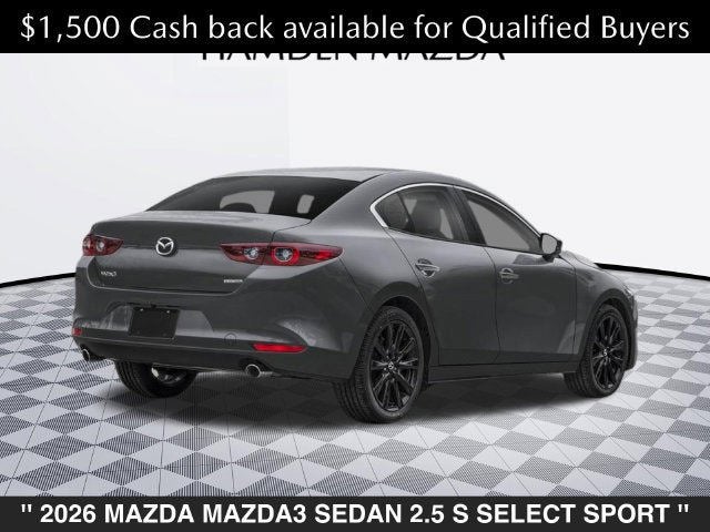2026 Mazda Mazda3 Sedan 2.5 S Select Sport
