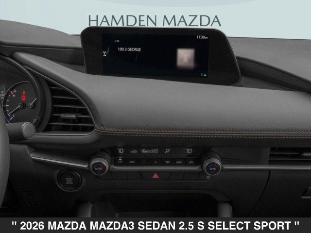 2026 Mazda Mazda3 Sedan 2.5 S Select Sport