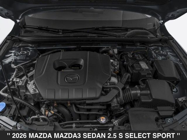 2026 Mazda Mazda3 Sedan 2.5 S Select Sport