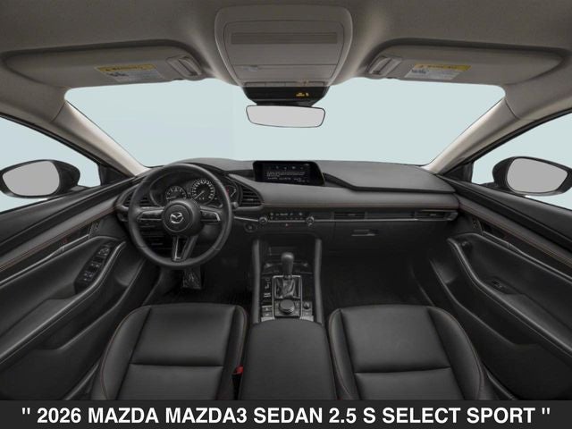 2026 Mazda Mazda3 Sedan 2.5 S Select Sport